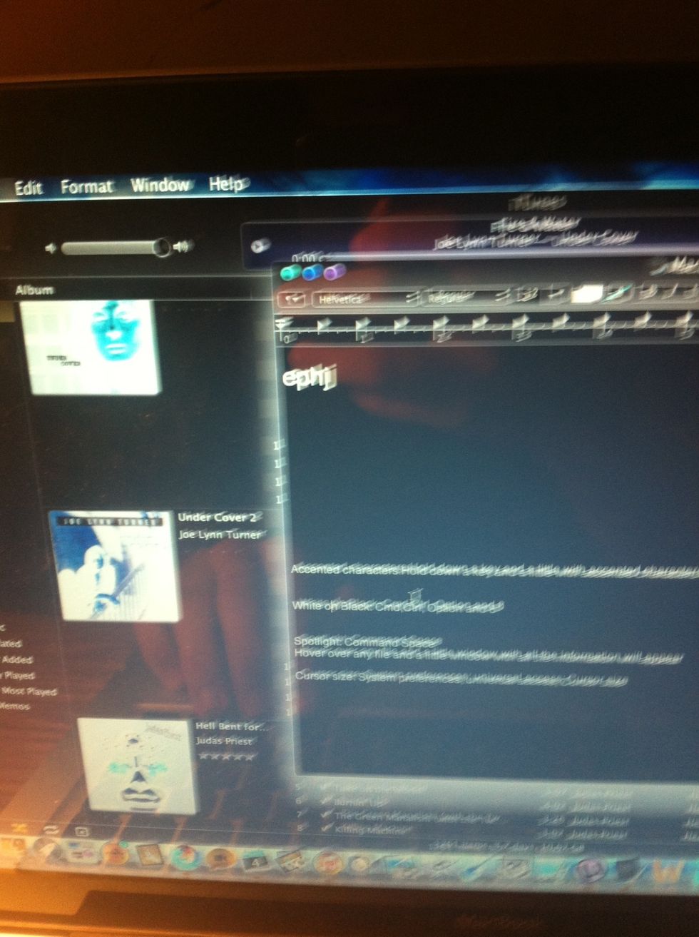 #9 White on Black: Hold Command,Control,Option and 8 for some fun.