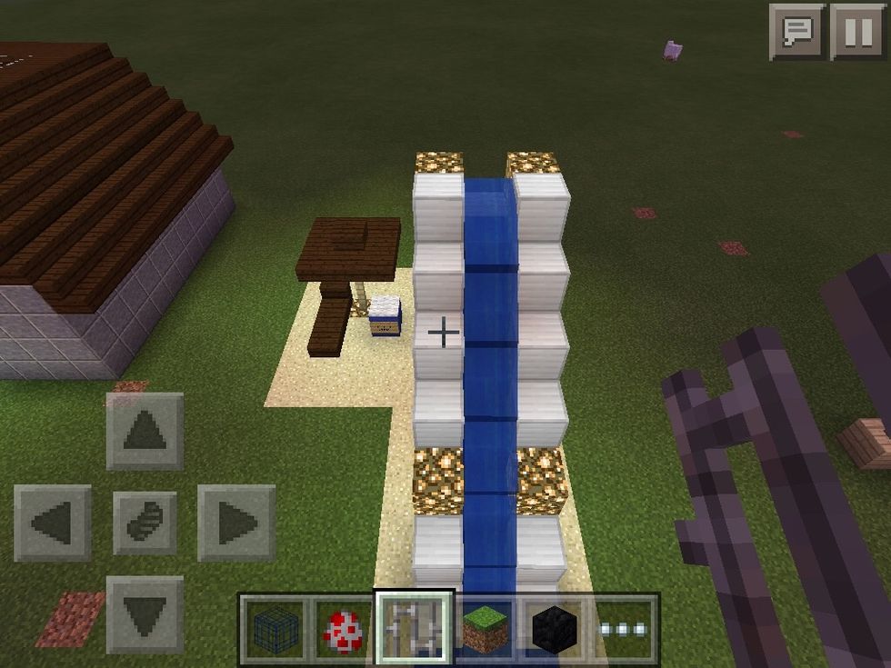 A amazing beach set up! Made by Paige\ud83d\udc9c