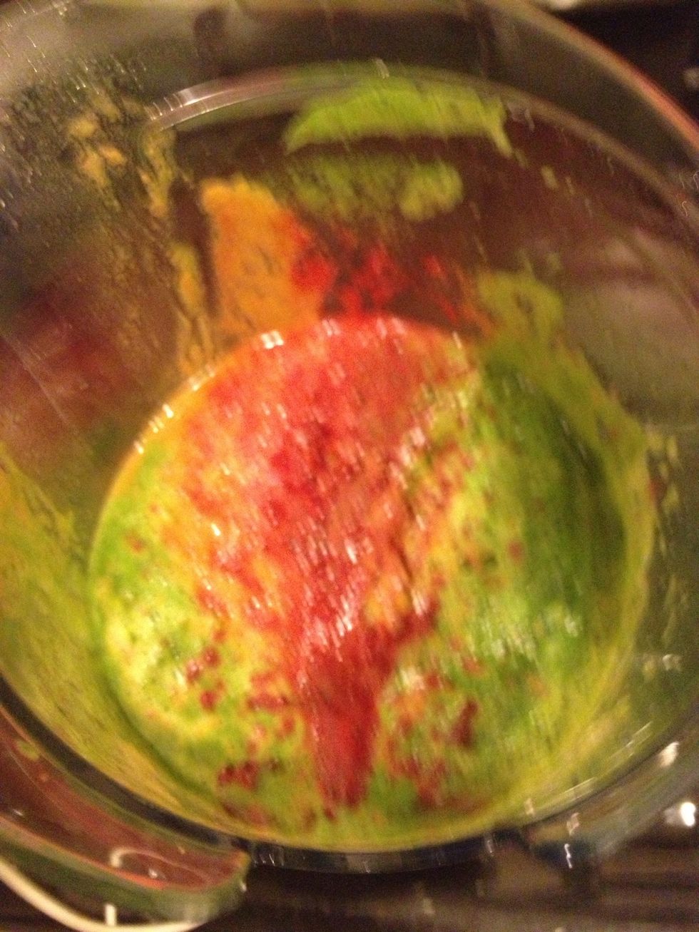 A beautiful ribbon of rainbows.