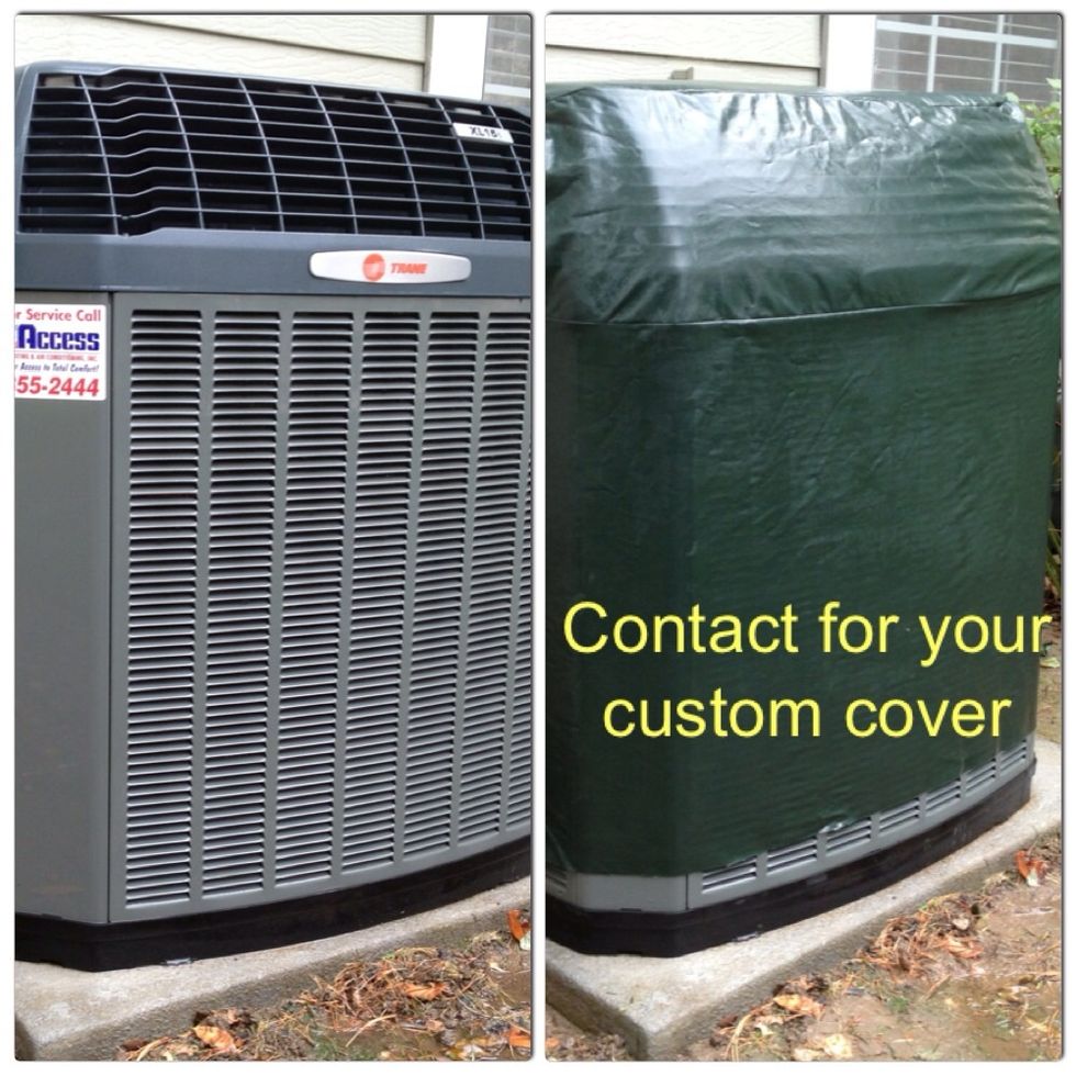A/C Cover to protect from leaves and rain/snow. $155+shipping AND Lifetime Guarantee!