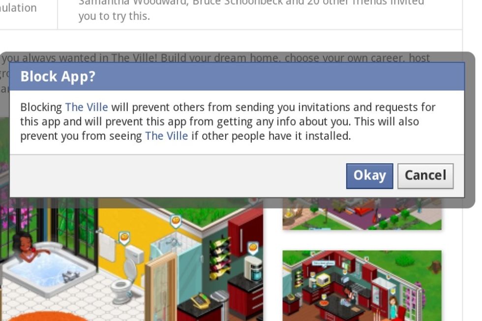 A confirmation box will appear. Select "Okay".