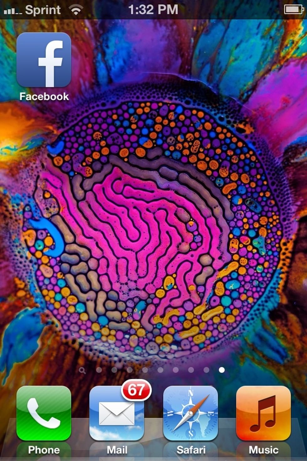 A cool thing is that when you do a screenshot  The little circle will not appear  So I will not interfere with your screenshot