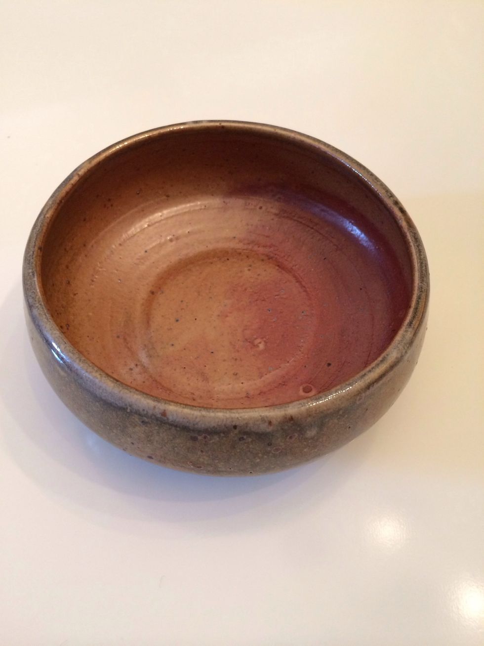 A decorative bowl. This one is about 5 inches in diameter.