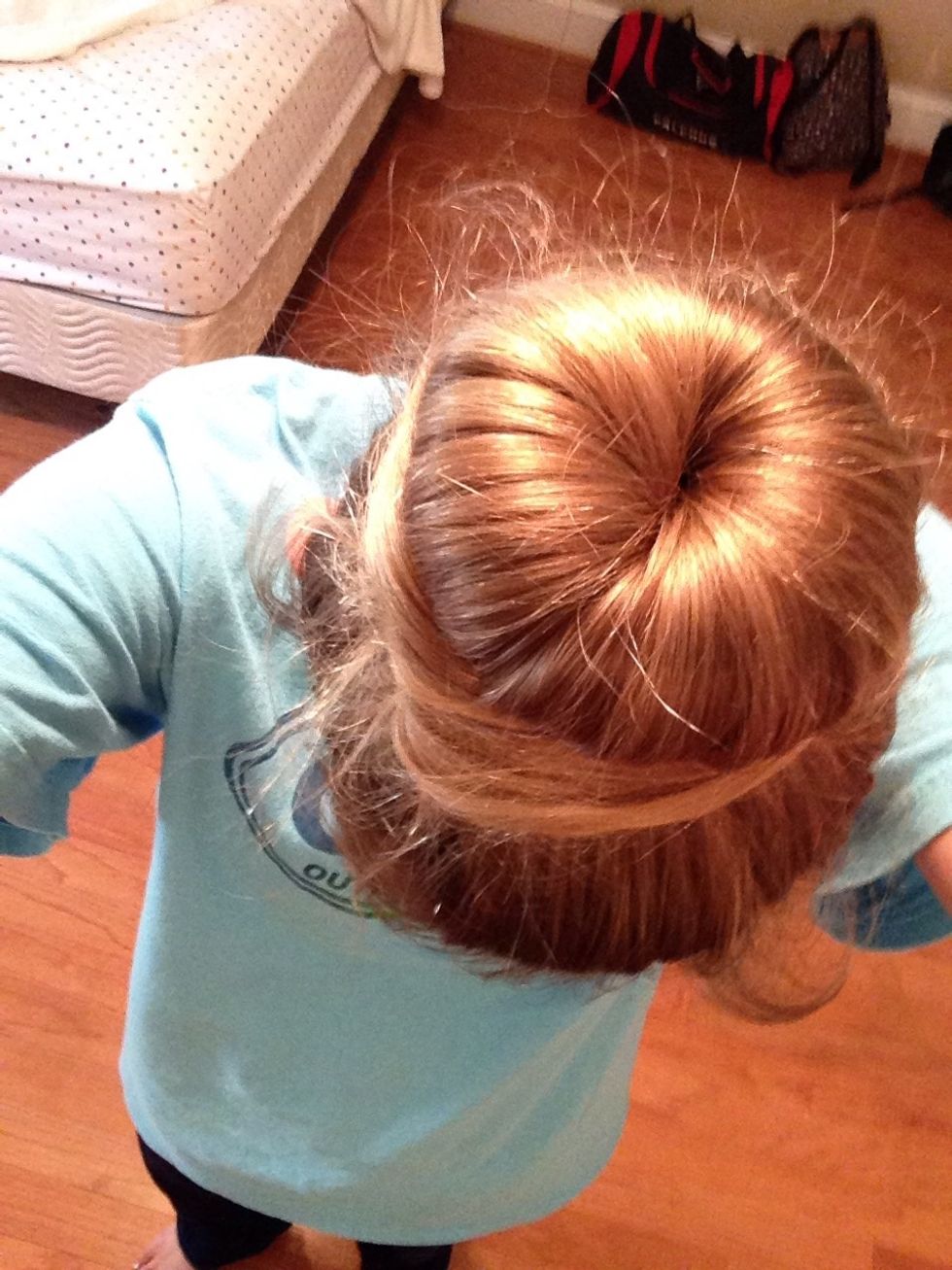 A donut bun