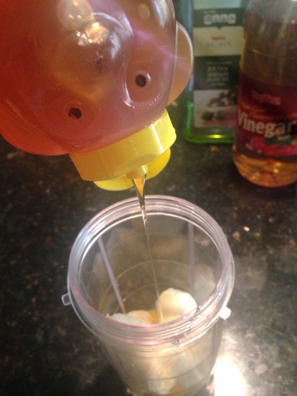 A drizzle of honey!