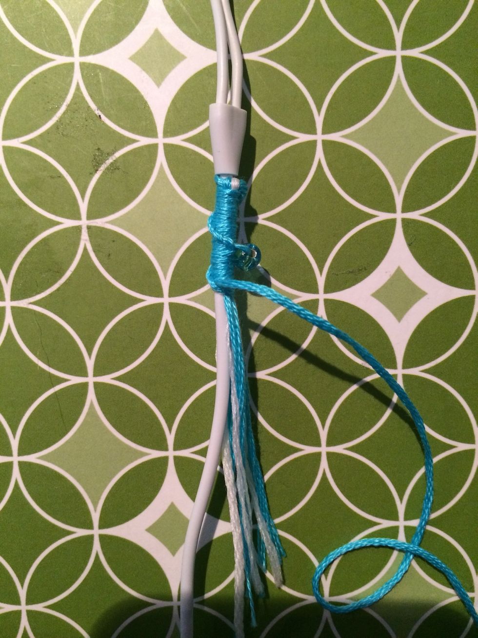 A few more knots and it's starting to look like a staircase.