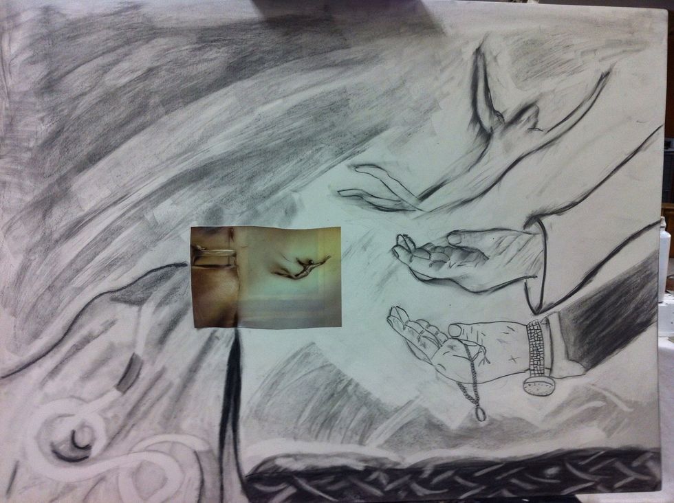 A finished example. Use skills from our previous lessons to elevate your drawing and idea to the same level.