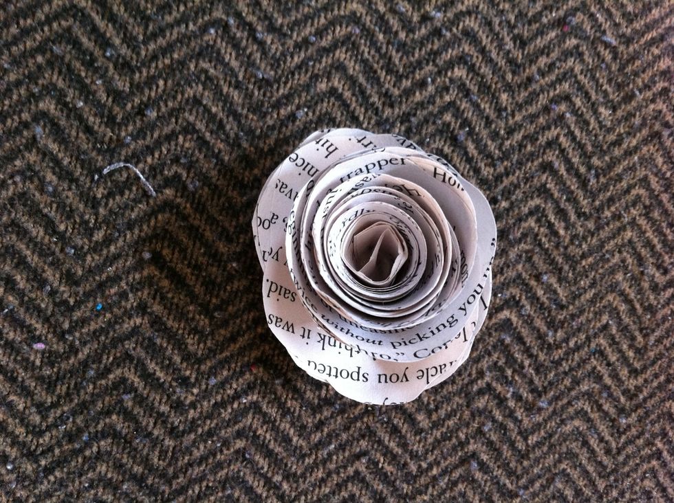 A finished rose.