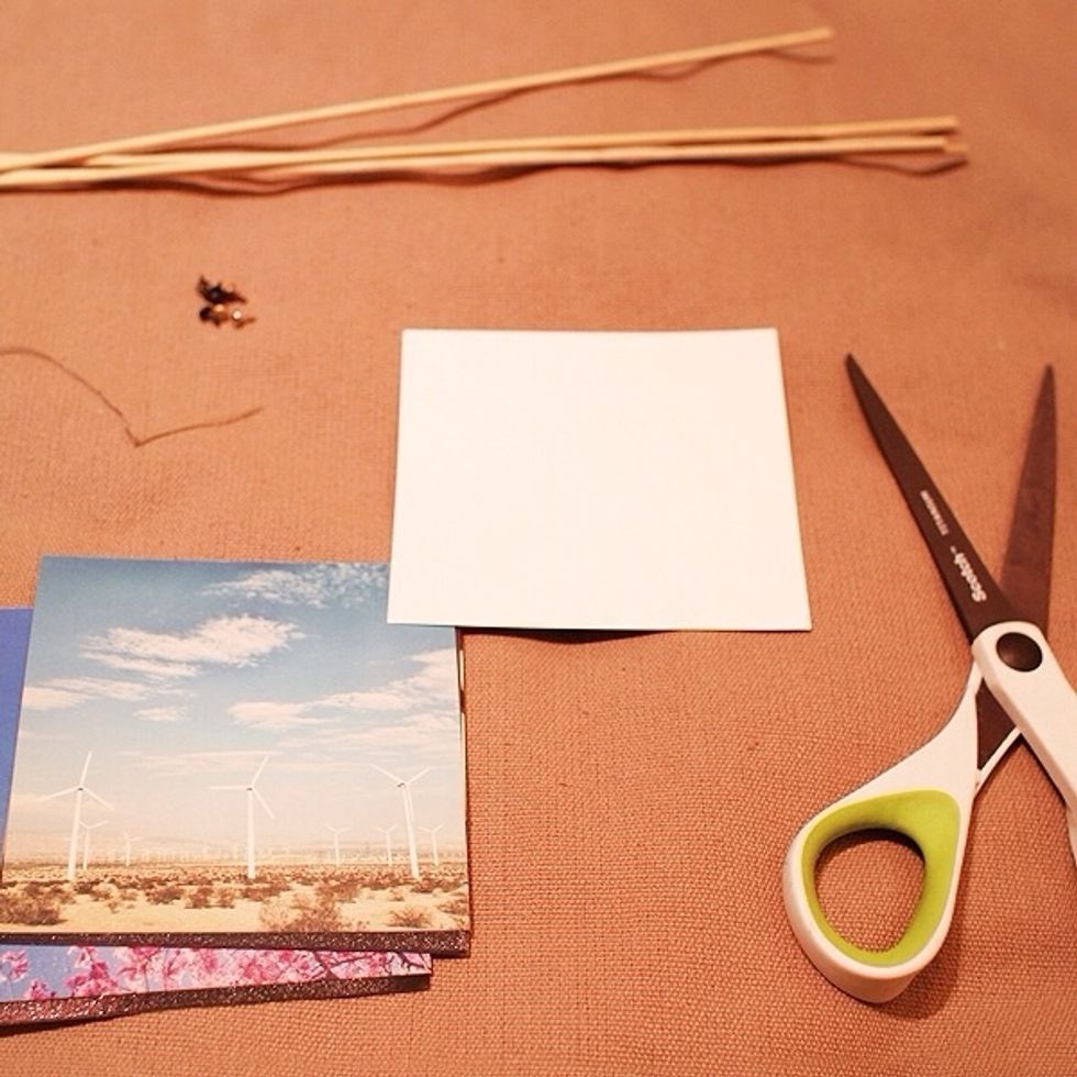 A glance at the supplies used in this DIY.