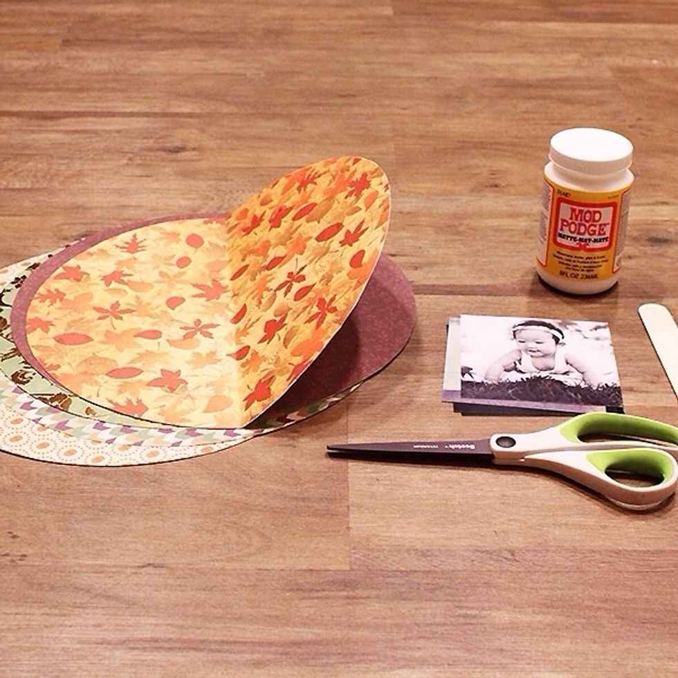 A glance at the supplies used in this DIY.