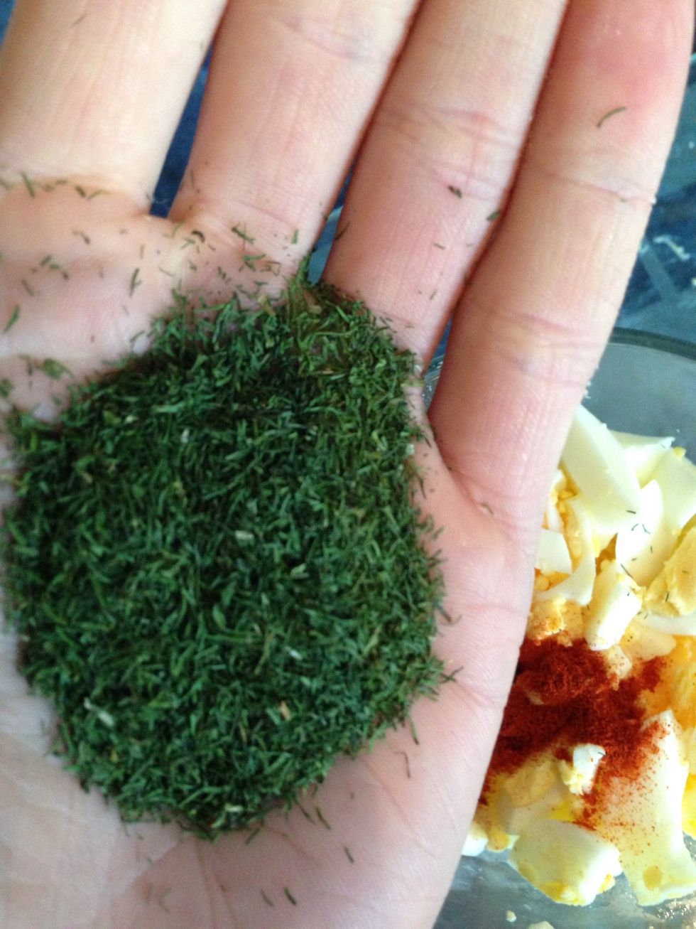 A good helping of dill