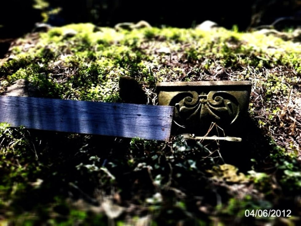 A grassy knoll is perfect.