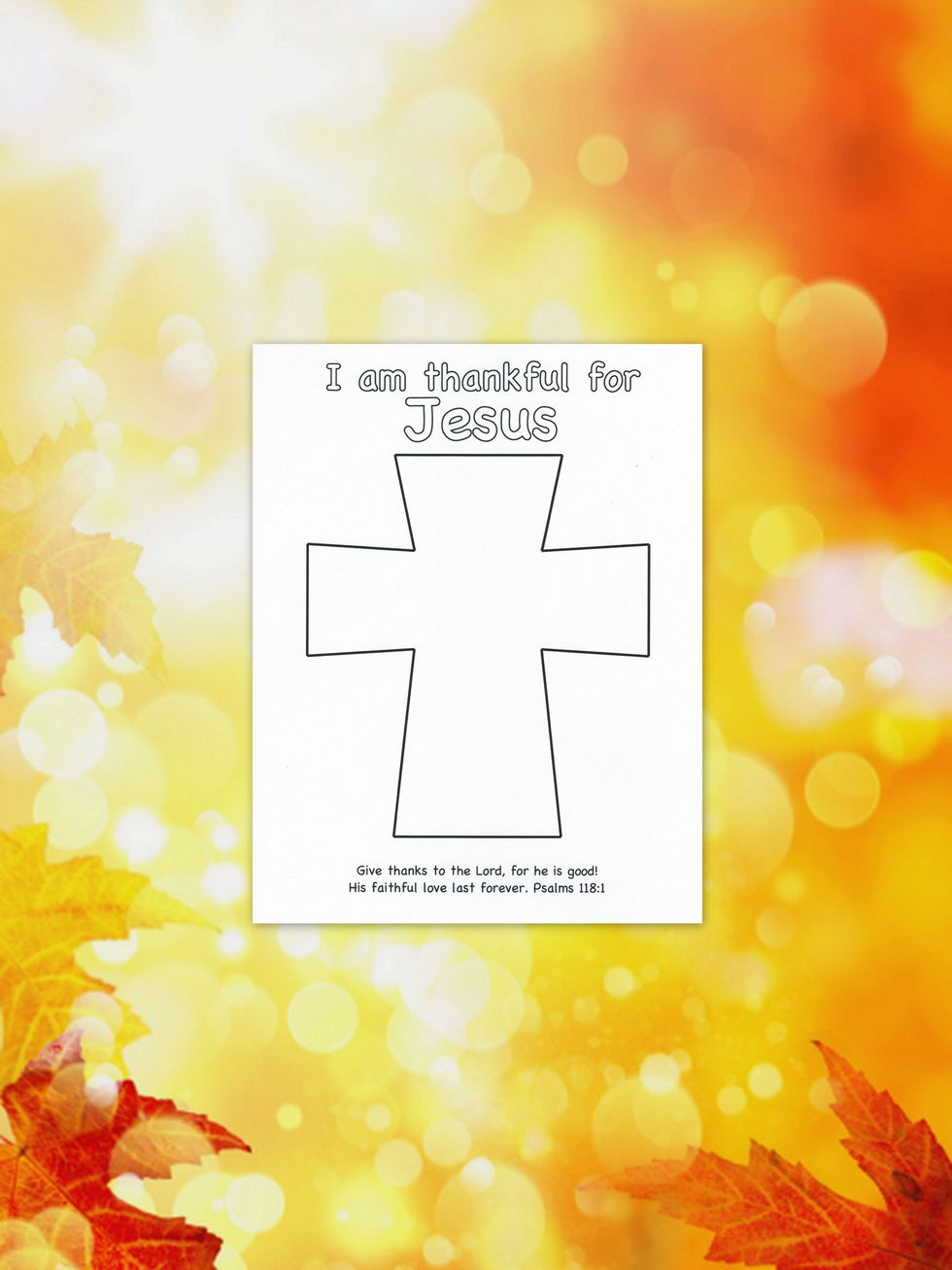 A grateful attitude is good, but let\u2019s get more specific about praising the Lord from whom all blessings flow. Help your children think about Jesus and His sacrifice.