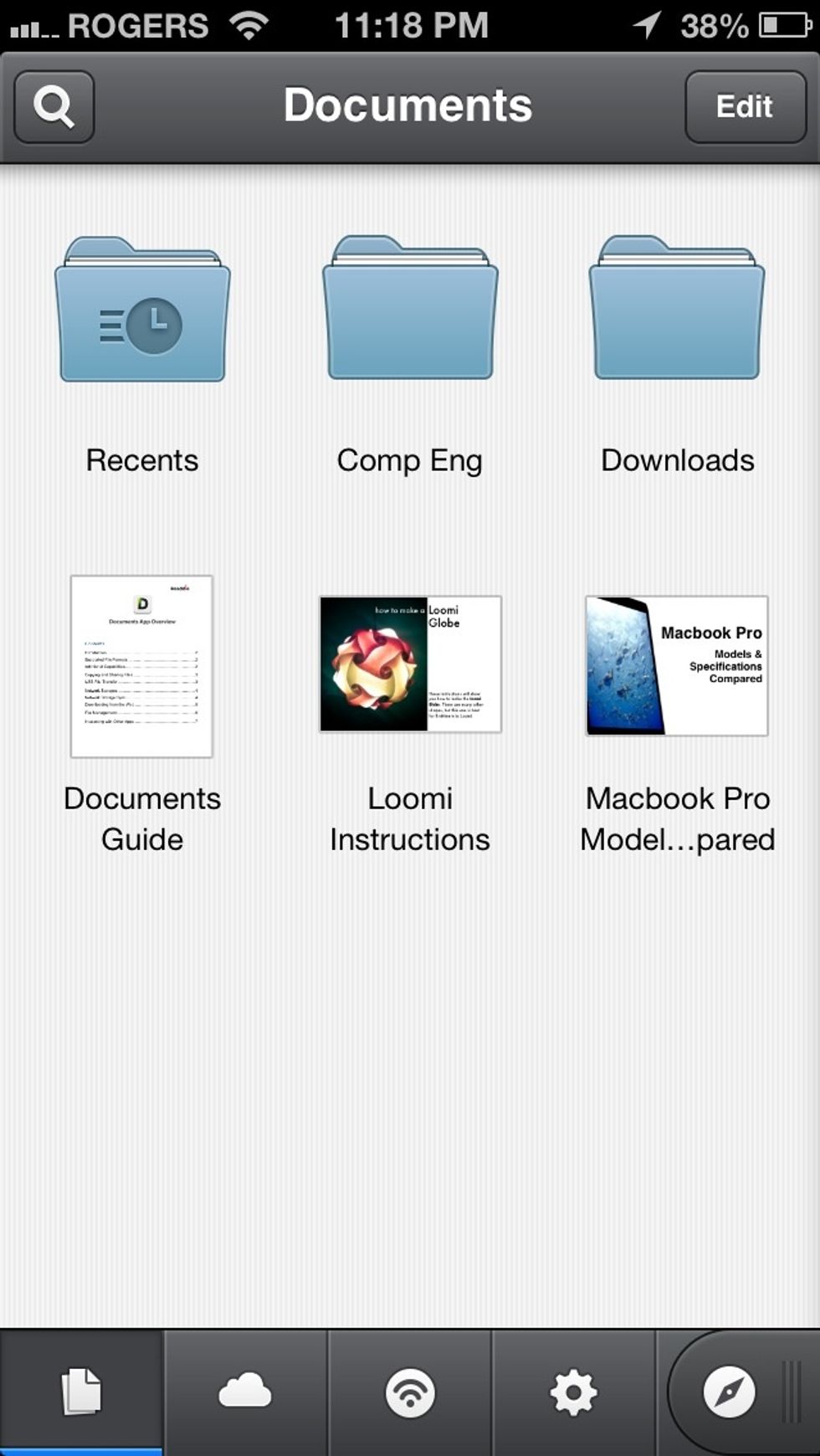 A great app for managing files locally is Documents which I covered in an earlier guide. This app is basically like a computer, it will store document, photos, music etc.