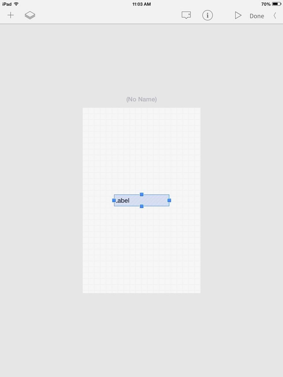 A label is like the label on a jar. It stores information about other objects.