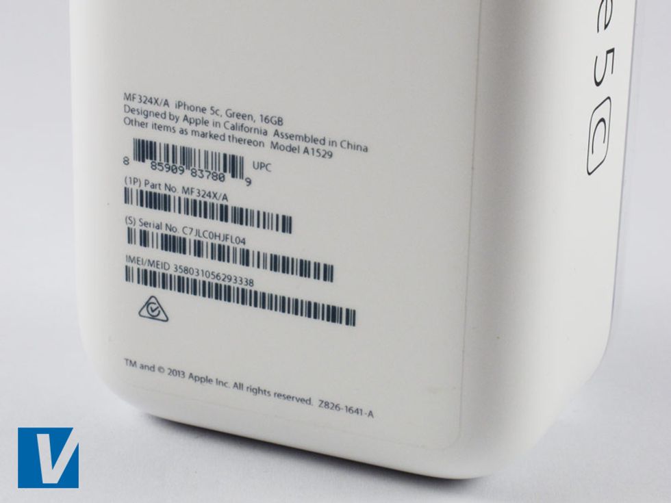 A label should be on the back. IMEI stands for International Mobile Equipment Identity, MEID stands for Mobile Equipment Identifier.