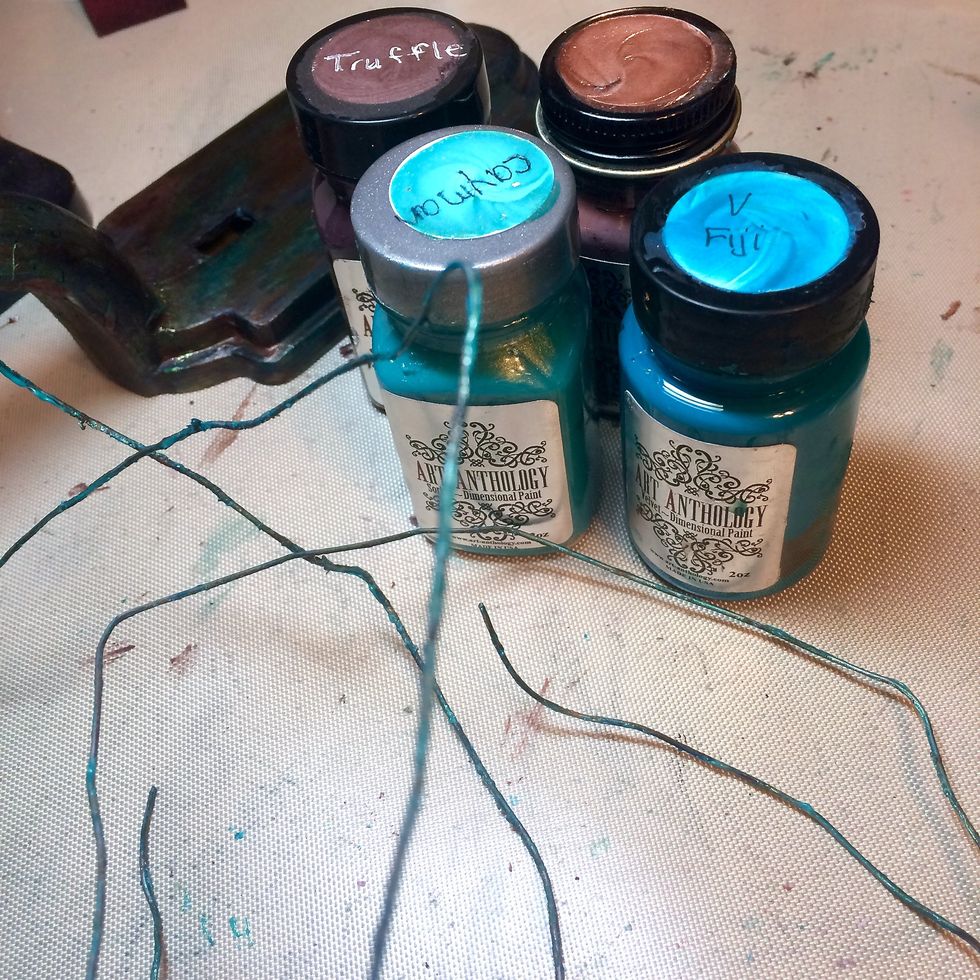 A layer of Cayman Sorbet.