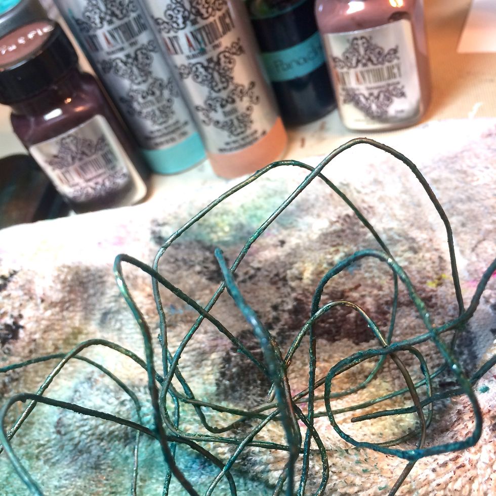 A layer of Rustic Colorations.