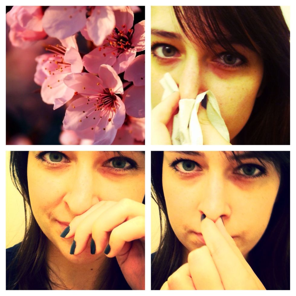 A liar will also touch his nose. That's because our vegetative system starts to work more, during the lieing. The blood circulation of the nose increases, so it starts to drip!