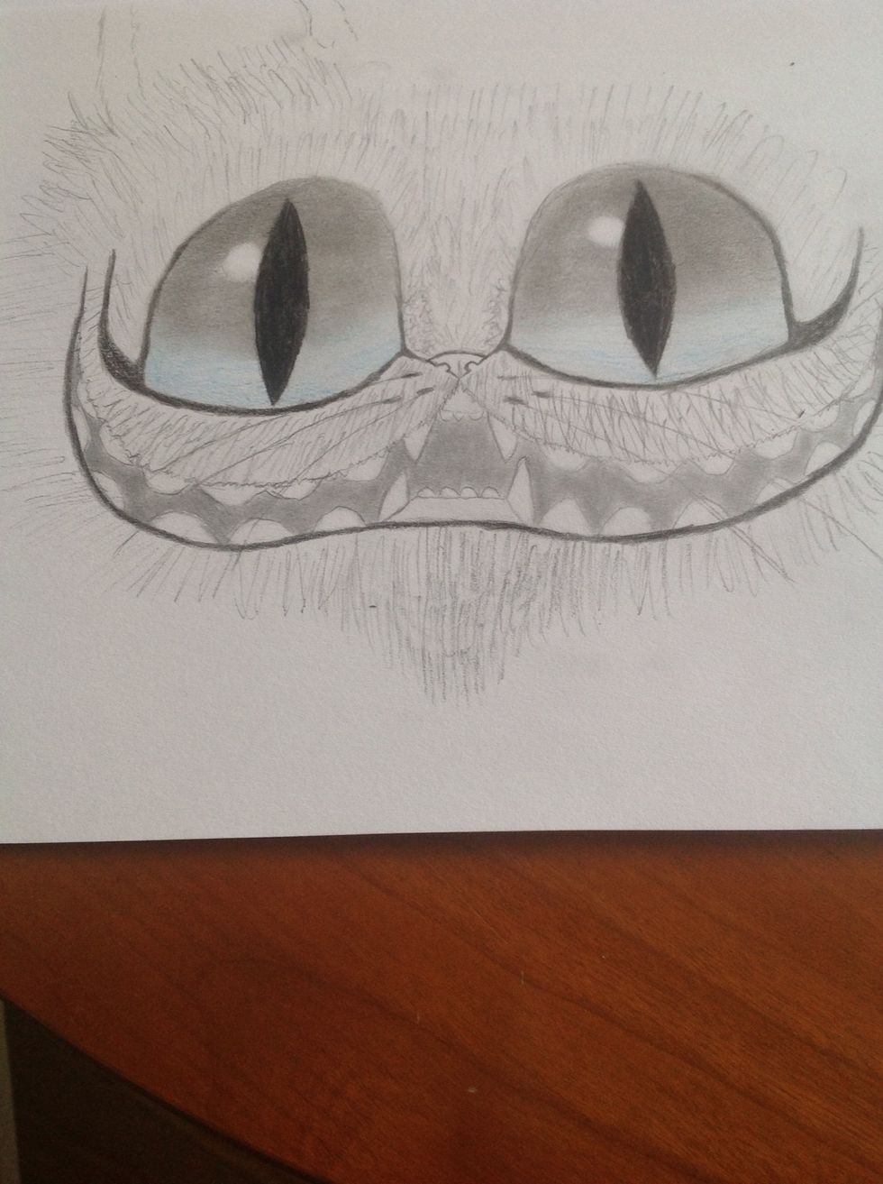 A little hair on the chin.