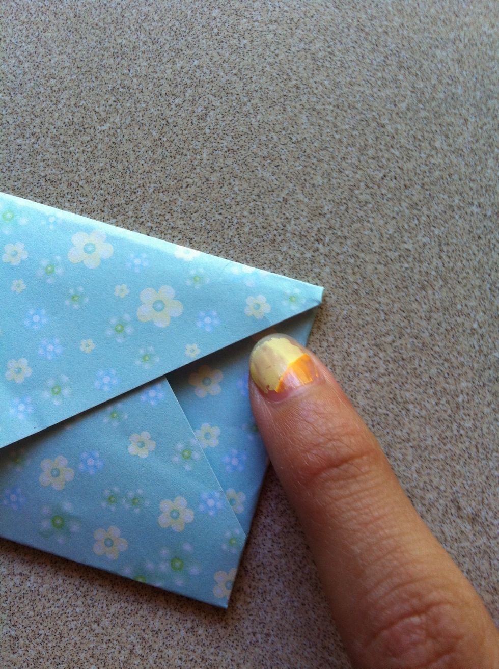 A little over the side fold or \u27a1