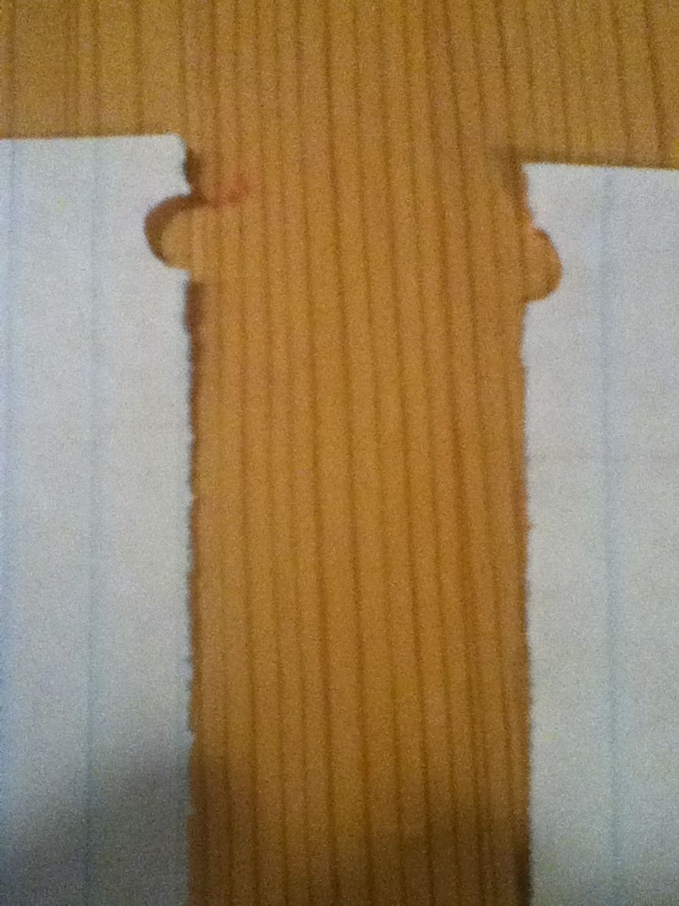 A little rough around the edges, pun intended, but gives it a "rustic" feel. ;)