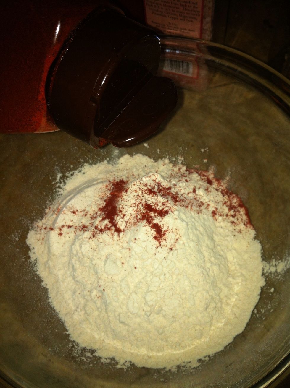 A lot of paprika.....