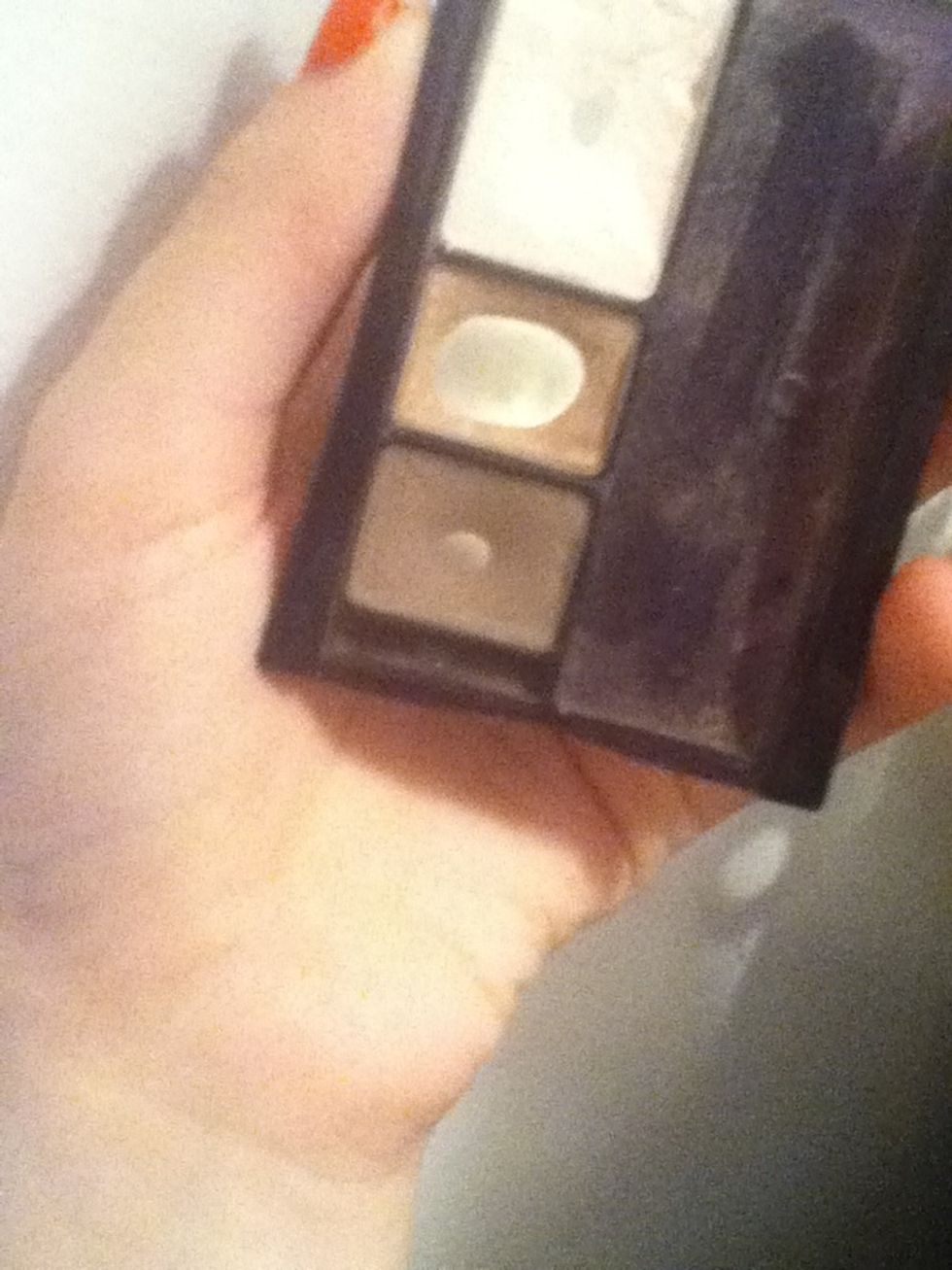 A MATTE taupe eyeshadow, I'm using Maybelline's eye trip in Almond Satin (bottom color)
