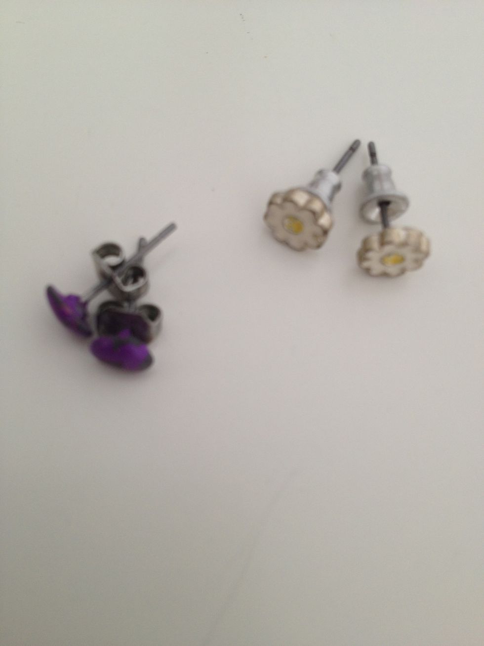 a pair of old earrings.