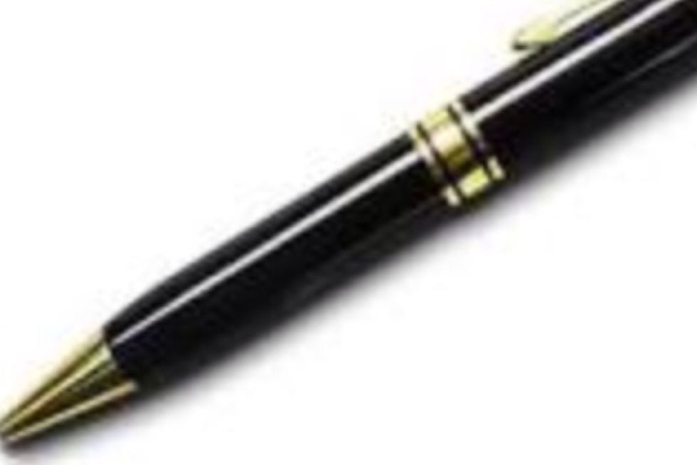 A pen is something you mite use at your job.