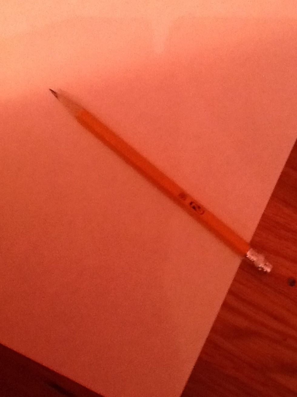 A pencil