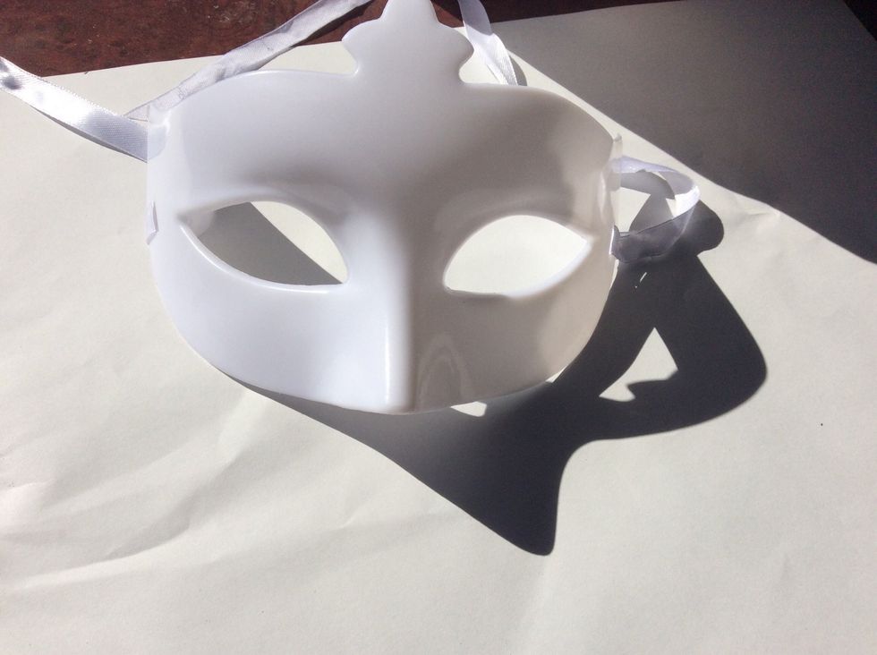 A plain mask of course. You can use whatever style or type you would like.