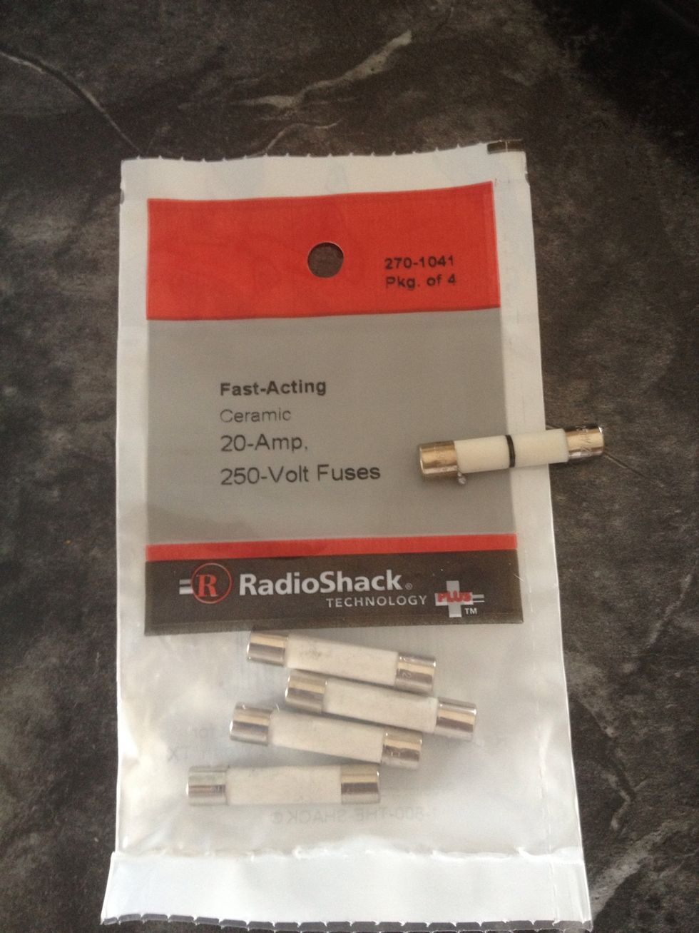 A quick phone call to radio shack and the verified that they had them in stock. This 4 pack cost $3.75
