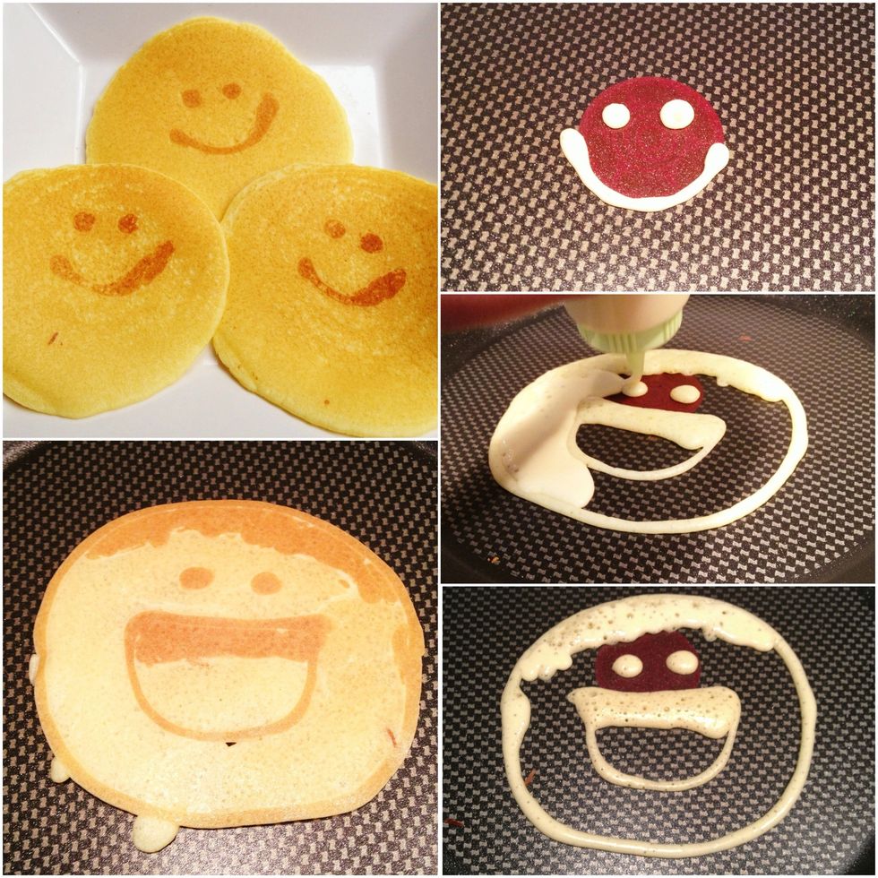 A quick recap. The tricky part is controlling the heat. Too hot and you'll burned your pancake. Too low and it'll take slightly longer for each pancake. Experiment & have fun!