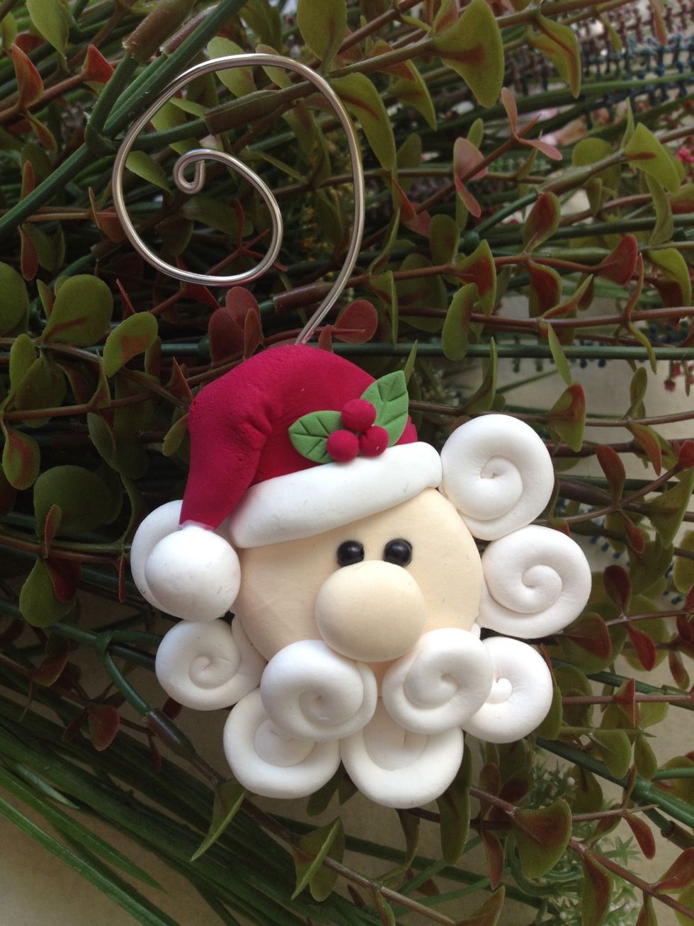 A Santa Claus Ornament is finished. Merry X'mas!