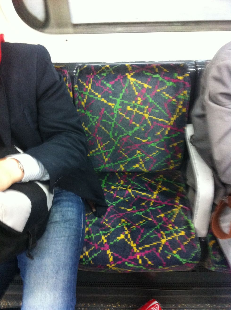 A seat! It's your lucky day. Move quickly