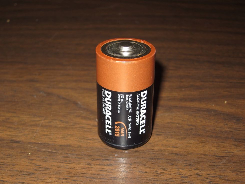 A size D battery