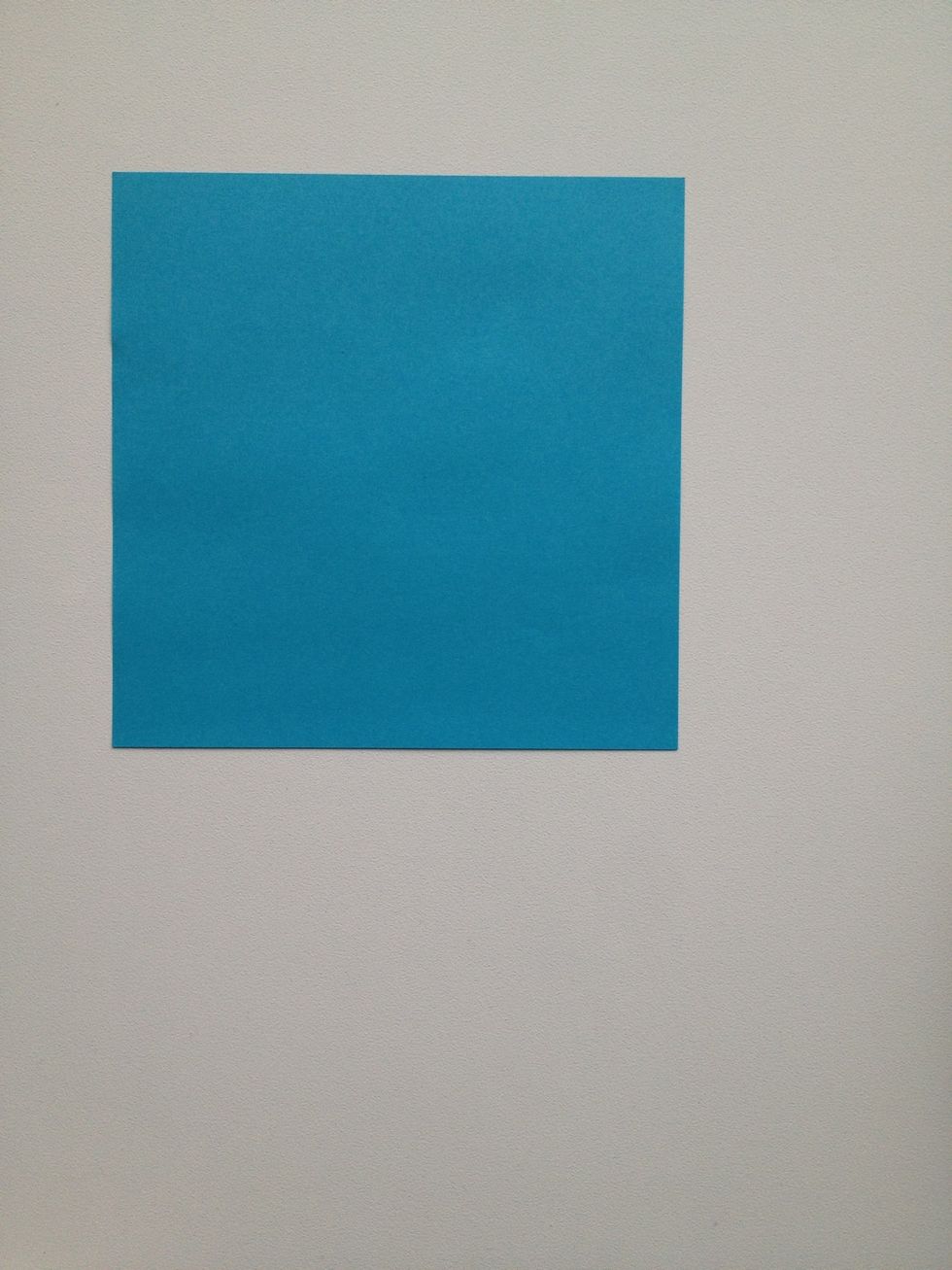 A square sheet of paper.