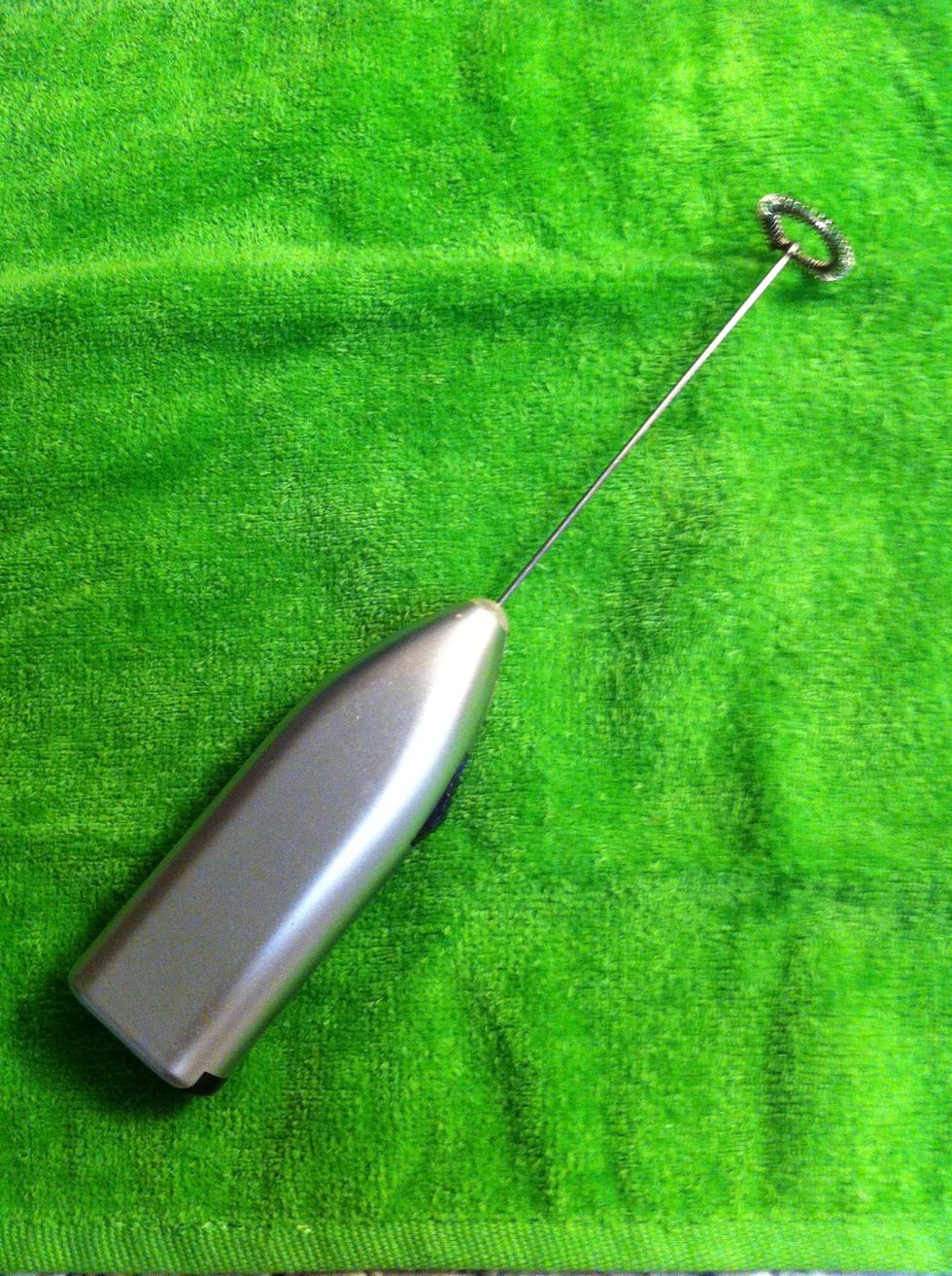 A stick frother that works very well. (Ikea!)