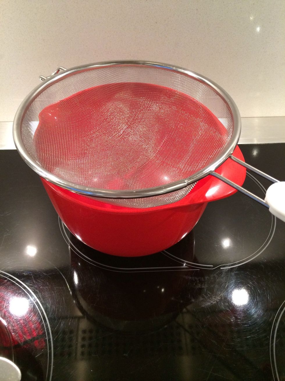 A strainer and if you have a pouring bowl will b helpfull to fill the ramekin more precisely and may b more neatly???