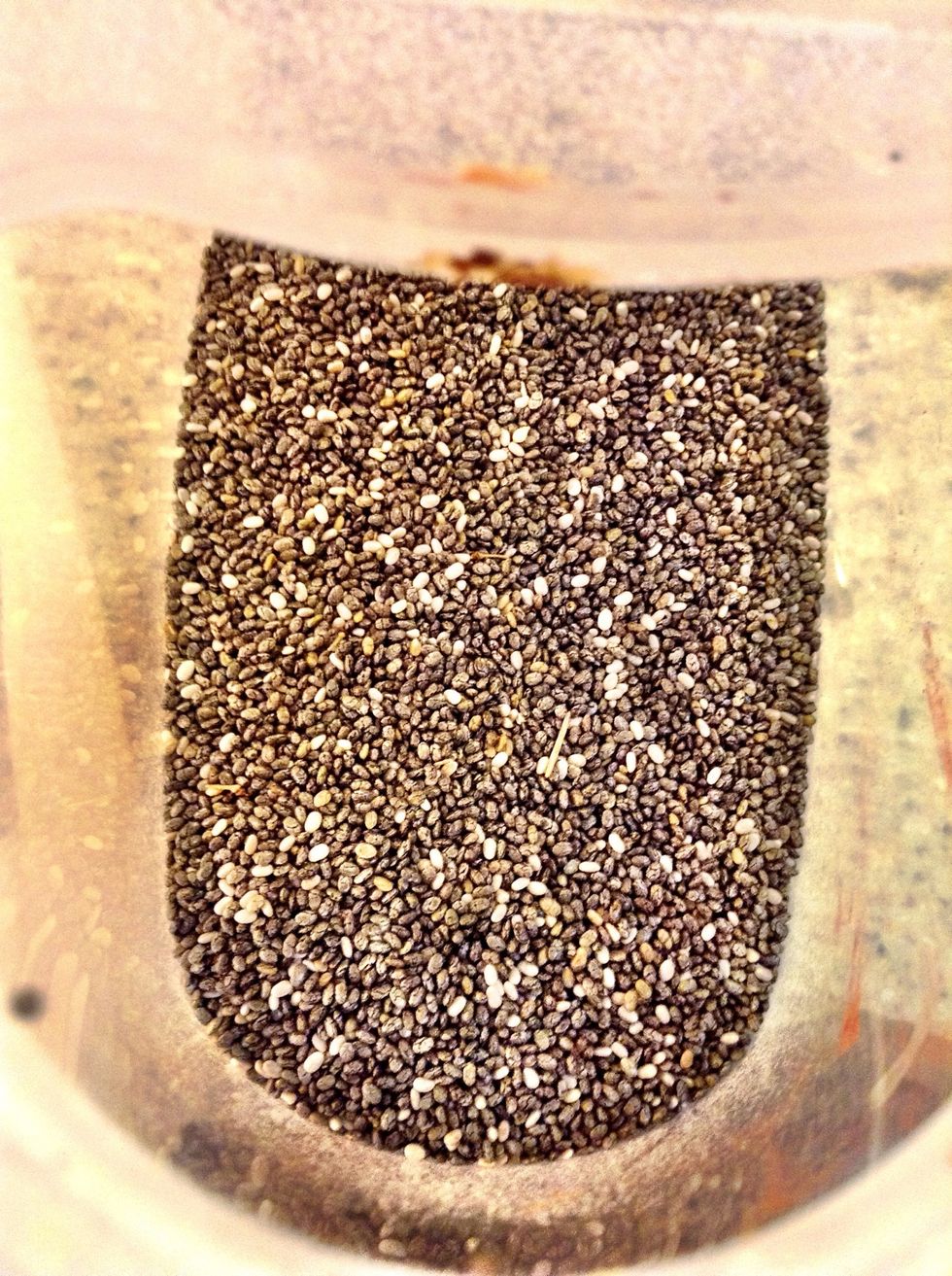 A tablespoon of chia seed!