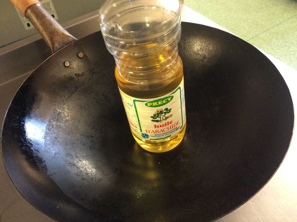 A tablespoon of oil