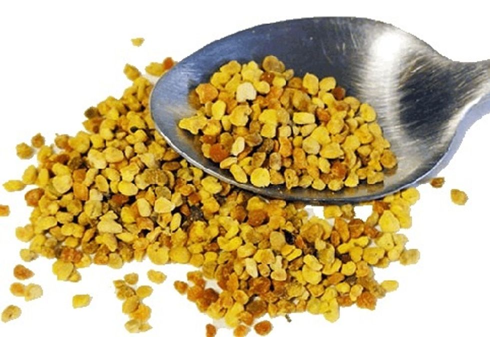 A teaspoon of bee pollen daily will work similar to allergy shots, provided you are allergic to plants in your area.  Some people can't take it on an empty stomach, so it's best with meals.