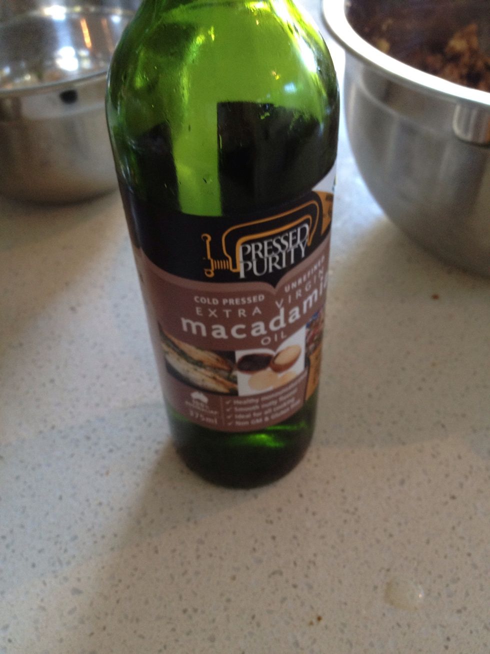 A teaspoon of oil