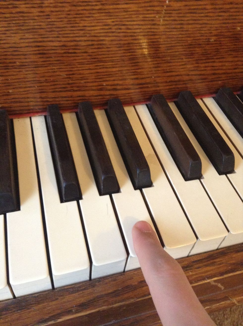 A. This part goes A, and then G# A right after the other.