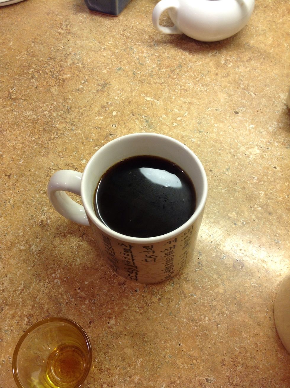 A three-shot Americano.