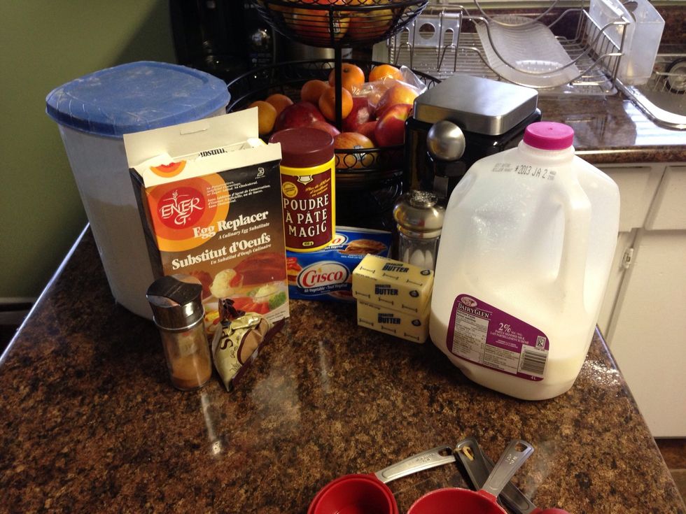 A view of all the ingredients.