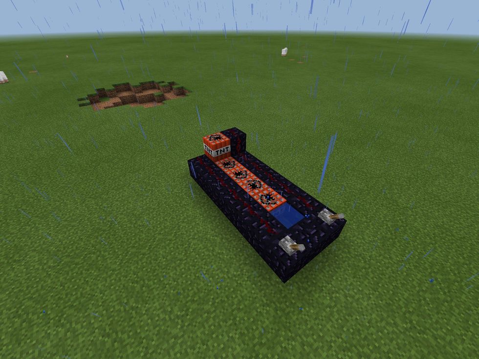 A view of the finished product