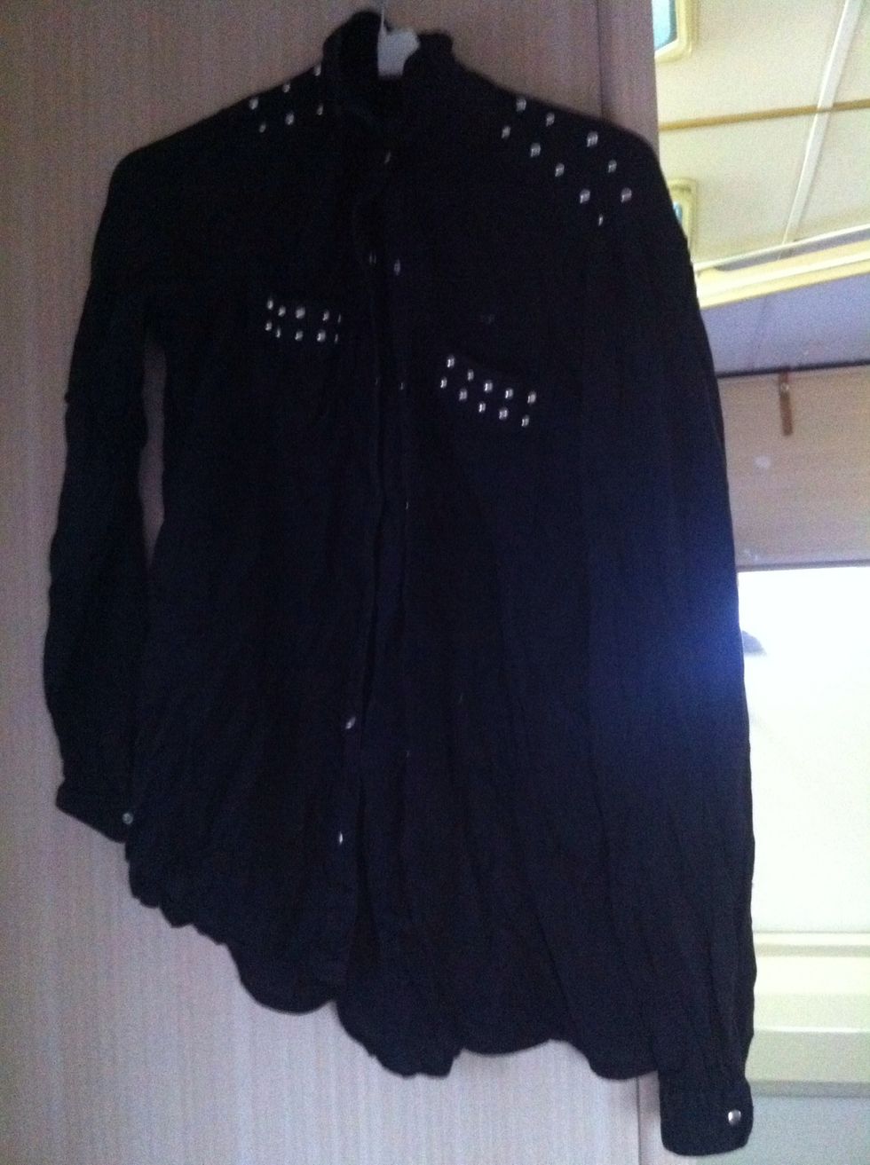 a wrinkled shirt that has been in the closet for too long
