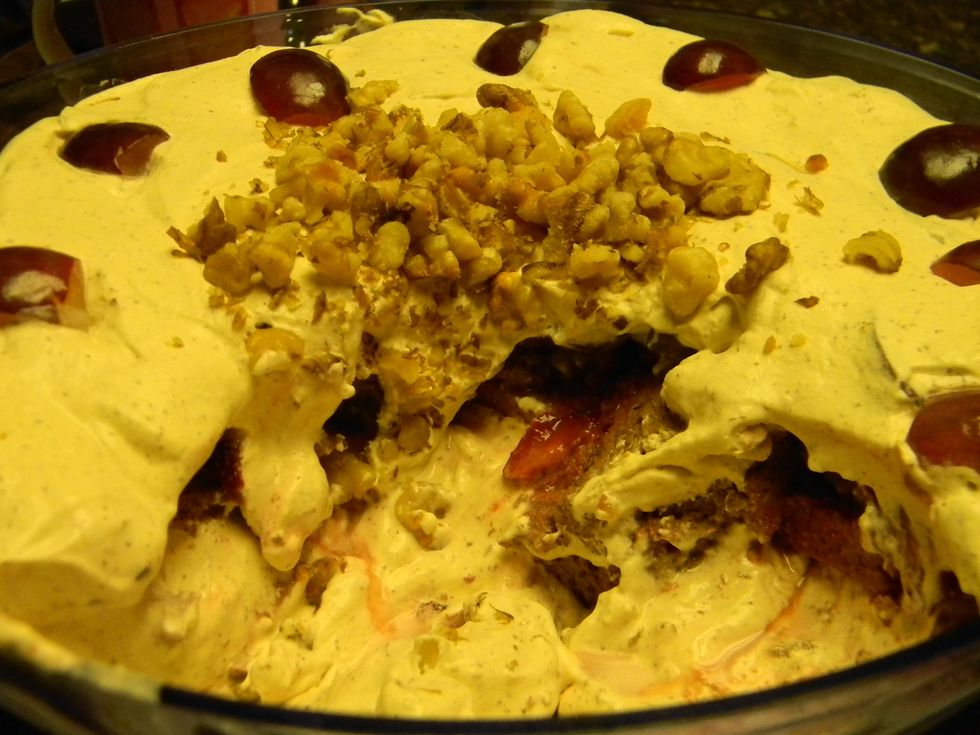 Aaaaand your done! Enjoy your trifle with family or friends, or both :)